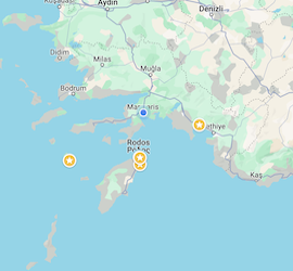 Marmaris - Bozburun - Datca - Marmaris